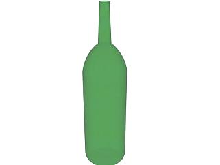 绿色玻璃瓶<em>啤酒</em>瓶SU模型下载_sketchup草图大师SKP模型