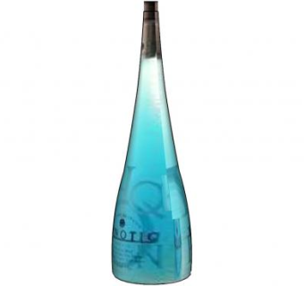 3D蓝色酒瓶酒水SU模型下载_sketchup草图大师SKP模型