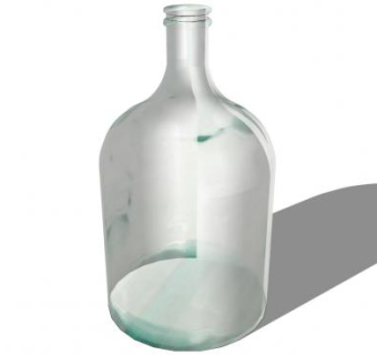 安娜贝拉透明花瓶SU模型下载_sketchup草图大师SKP模型