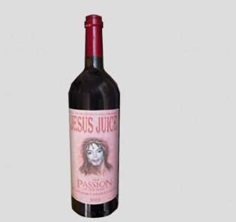 迈克尔·杰克逊的耶稣果汁玻璃瓶SU模型下载_sketchup草图大师SKP模型