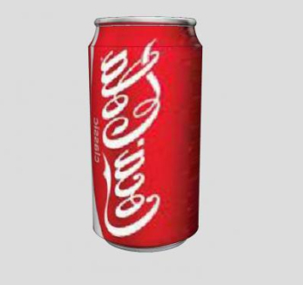 可口可乐碳酸汽水罐SU模型下载_sketchup草图大师SKP模型