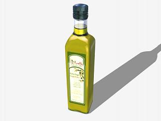 橄榄油标签<em>瓶子</em>SU模型下载_sketchup草图大师SKP模型