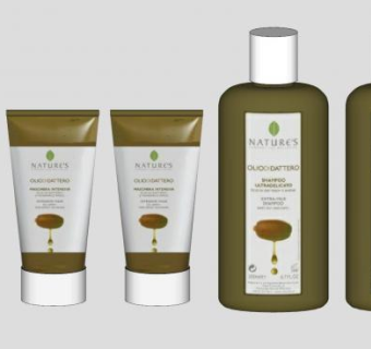 橄榄油洗发水系列SU模型下载_sketchup草图大师SKP模型