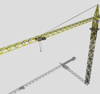 塔式起重机SU模型_su模型下载 草图大师模型_SKP模型