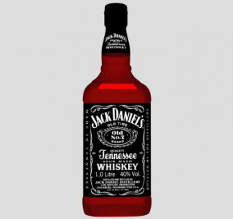 杰克丹尼威士忌SU模型下载_sketchup草图大师SKP模型