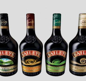 百利甜酒酒瓶酒水SU模型下载_sketchup草图大师SKP模型