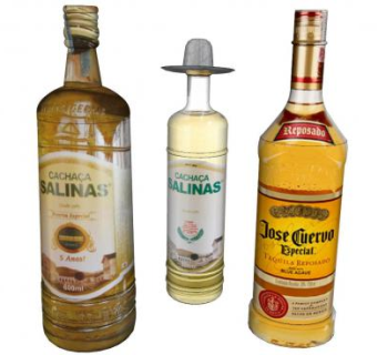 洋酒酒水标签酒瓶SU模型下载_sketchup草图大师SKP模型