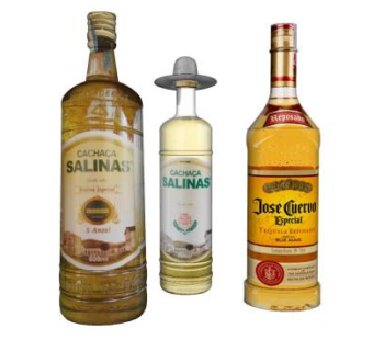 3款洋酒酒水饮品SU模型下载_sketchup草图大师SKP模型