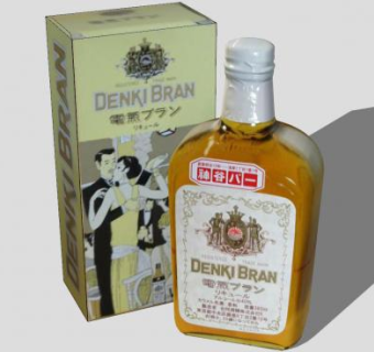日本酒水饮品包装SU模型下载_sketchup草图大师SKP模型
