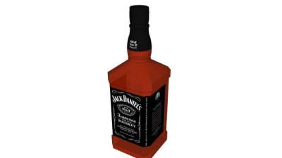 田纳西威士忌酒SU模型下载_sketchup草图大师SKP模型