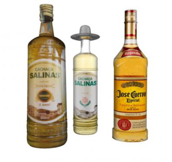 3款洋酒酒水标签酒瓶SU模型下载_sketchup草图大师SKP模型