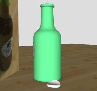 啤酒瓶标签酒水SU模型下载_sketchup草图大师SKP模型