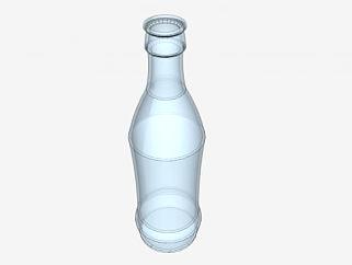 <em>玻璃瓶</em>瓶装水SU模型下载_sketchup草图大师SKP模型