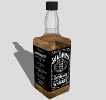 美国杰克丹尼威士忌SU模型下载_sketchup草图大师SKP模型