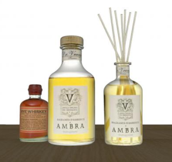 黑麦威士忌和香水SU模型下载_sketchup草图大师SKP模型