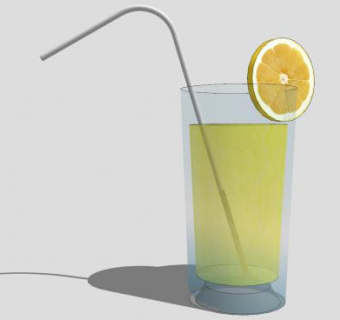 橙汁饮料SU模型下载_sketchup草图大师SKP模型