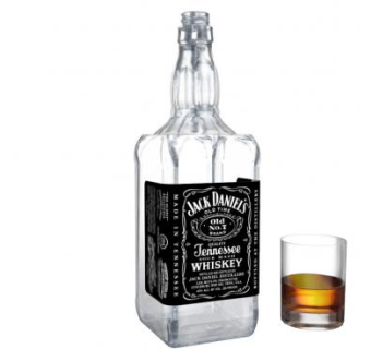 杰克丹尼酒水和酒杯SU模型下载_sketchup草图大师SKP模型