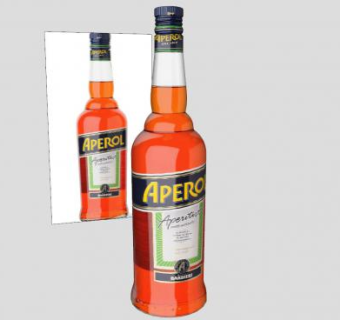 金巴利阿佩罗开胃酒SU模型下载_sketchup草图大师SKP模型