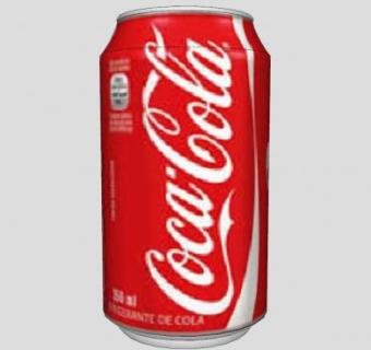 可口可乐易拉罐品牌SU模型下载_sketchup草图大师SKP模型