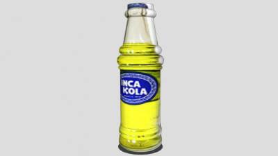 秘鲁瓶装印加可乐SU模型下载_sketchup草图大师SKP模型