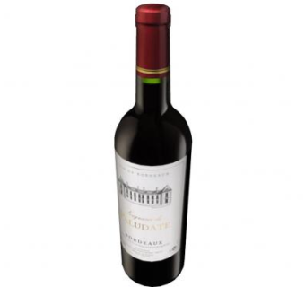 波尔多酒庄葡萄酒SU模型下载_sketchup草图大师SKP模型