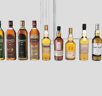 威士忌品牌标签酒瓶系列SU模型下载_sketchup草图大师SKP模型