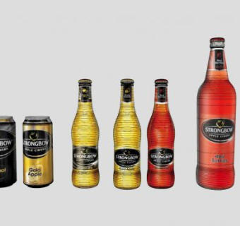 强弓苹果啤酒瓶装罐装系列SU模型下载_sketchup草图大师SKP模型