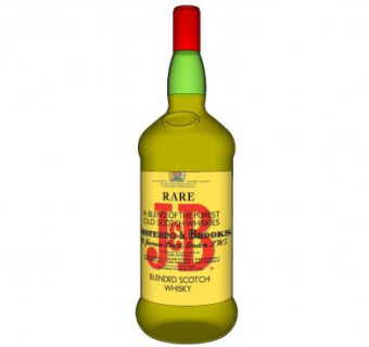 混合苏格兰威士忌SU模型下载_sketchup草图大师SKP模型