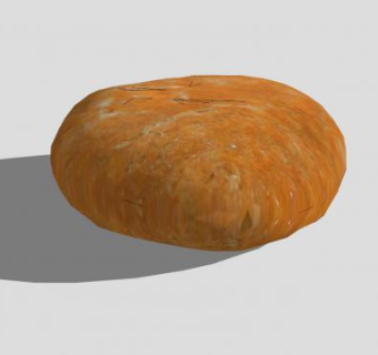 橙色鹅卵石SU模型下载_sketchup草图大师SKP模型