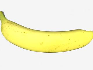芭蕉属植物香蕉水果SU模型下载_sketchup草图大师SKP模型