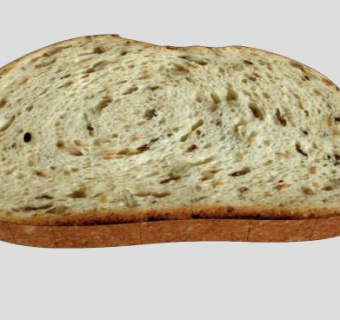 一片面包片SU模型下载_sketchup草图大师SKP模型