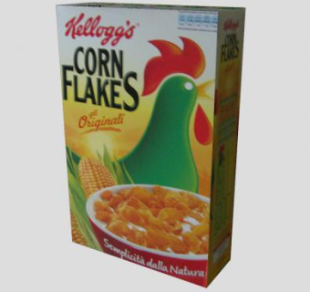 凯洛格玉米片SU模型下载_sketchup草图大师SKP模型