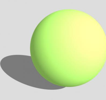 绿色的圆形球体SU模型下载_sketchup草图大师SKP模型