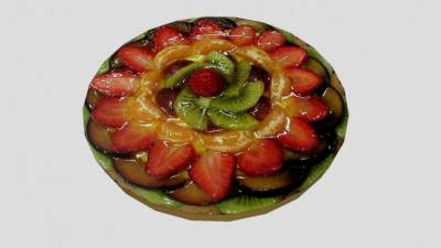 什锦水果派SU模型下载_sketchup草图大师SKP模型