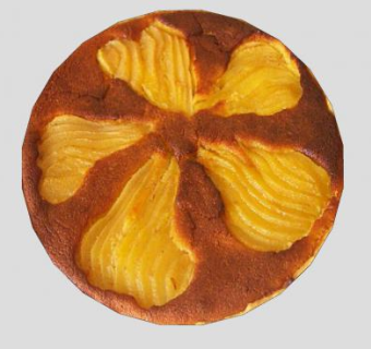 菠萝派小吃食品SU模型下载_sketchup草图大师SKP模型