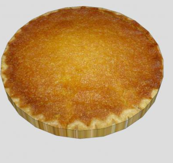 柠檬派食物SU模型下载_sketchup草图大师SKP模型