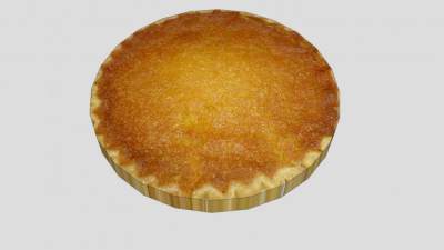 柠檬派食物SU模型下载_sketchup草图大师SKP模型