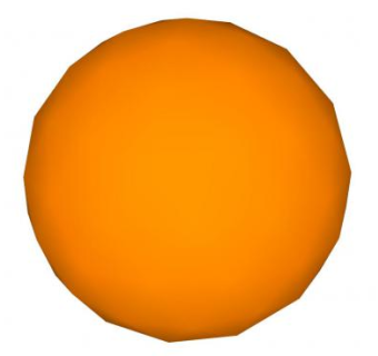 橙色球体SU模型下载_sketchup草图大师SKP模型