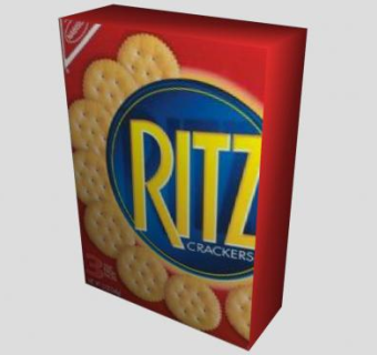 咸饼干零食包装SU模型下载_sketchup草图大师SKP模型
