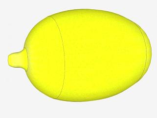 一颗柠檬<em>水果SU模型</em>下载_sketchup草图大师SKP模型