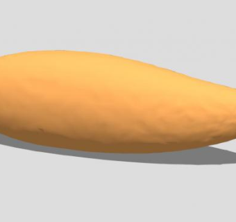 薯类蔬菜红薯SU模型下载_sketchup草图大师SKP模型