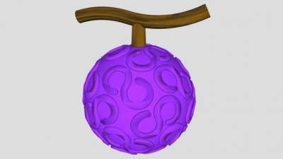 《海贼王》恶魔果实SU模型下载_sketchup草图大师SKP模型