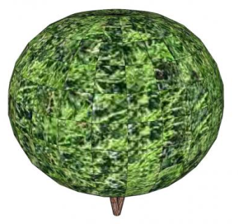 马里奥的树SU模型下载_sketchup草图大师SKP模型