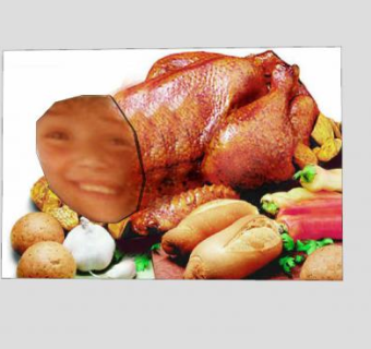 美味的烤鸡食物图片SU模型下载_sketchup草图大师SKP模型