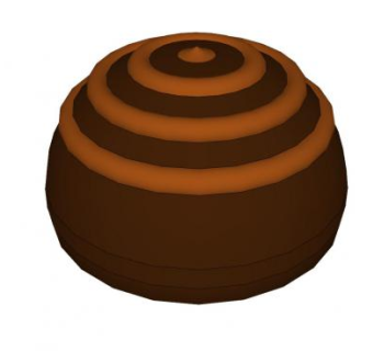 巧克力松露SU模型下载_sketchup草图大师SKP模型