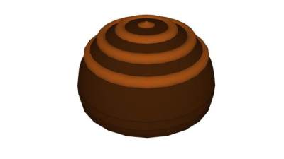 巧克力松露SU模型下载_sketchup草图大师SKP模型