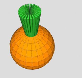 简易菠萝水果SU模型下载_sketchup草图大师SKP模型