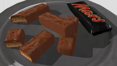 巧克力威化饼零食SU模型下载_sketchup草图大师SKP模型