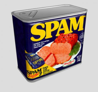 猪肉罐头食品SU模型下载_sketchup草图大师SKP模型