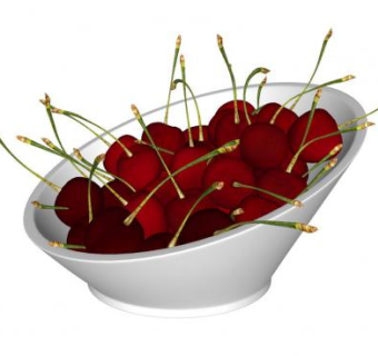 一碗樱桃SU模型下载_sketchup草图大师SKP模型